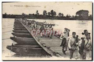 Old Postcard Versailles Army 1st Genie School of bridges