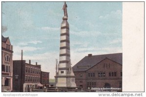 Connecticut New London Soldiers And Sailors Monument In Park 1907