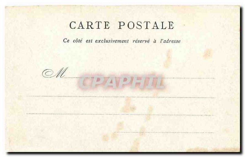 Old Postcard Notre Dame Paris