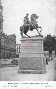 Australia, Ballarat, South African Soldiers Monument