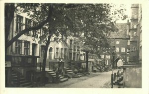 poland, DANZIG GDAŃSK, Ul. Mariacka, Frauengasse, Beischläge (1930s) Real Photo