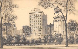 Scene from Head of Lincoln Park in Newark, New Jersey