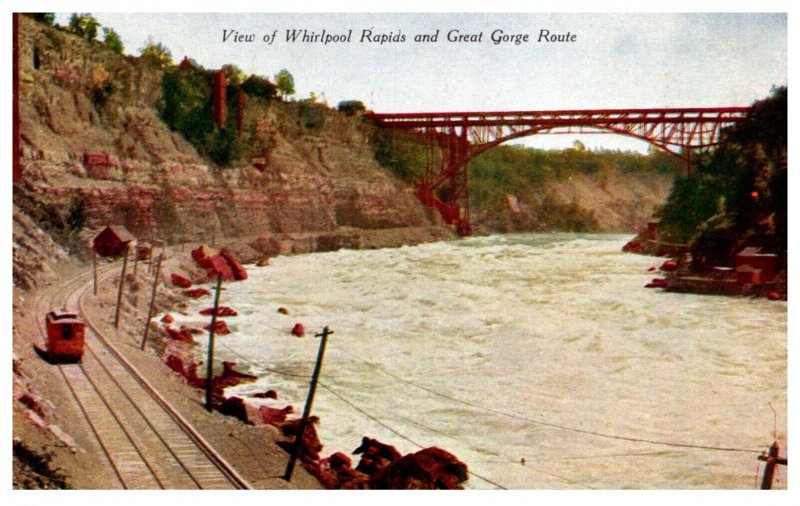 New York  Whirlpool Rapids , Great Gorge Route , Trolley