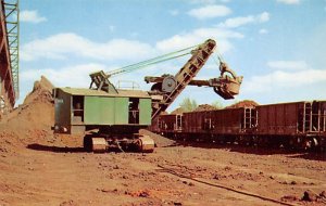 Electric Power Shovel Iron Ore Cars At Montreal - Ironwood, Michigan MI