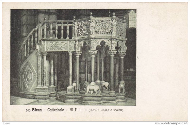 Siena - Cattedrale - Il Pulpito, Toscana, Italy,10-20s