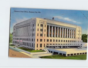 Postcard General Post Office, Kansas City, Missouri