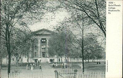 HOPKINSVILLE KY Bethel Female College Exterior and Ground...