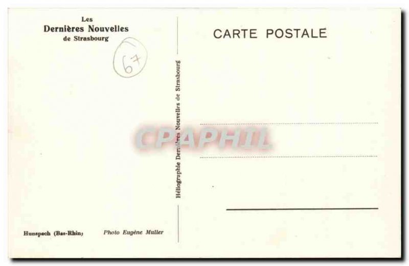 Old Postcard Hunspach