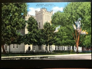 Vintage Postcard 1930-1945 Business University Bowling Green Kentucky