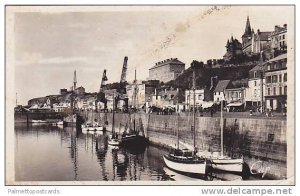 RP; Granville , France , 30-40s - Le Port et Quai d'Orleans