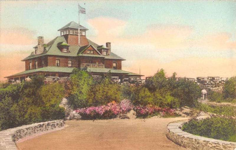 Princeton Massachusetts Summit House Street View Antique Postcard K62393