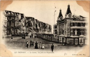 CPA Le TRÉPORT-Le Casino vue prise de l'Esplanade (348260)