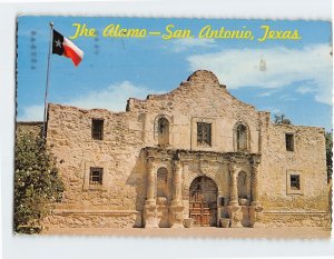 Postcard The Alamo, San Antonio, Texas