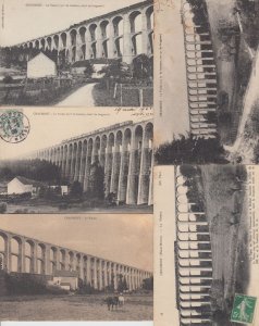 CHAUMONT BRIDGE VIADUC (DEP.52) CHAMPAGNE 75 Postcards pre-1940 (L2720)