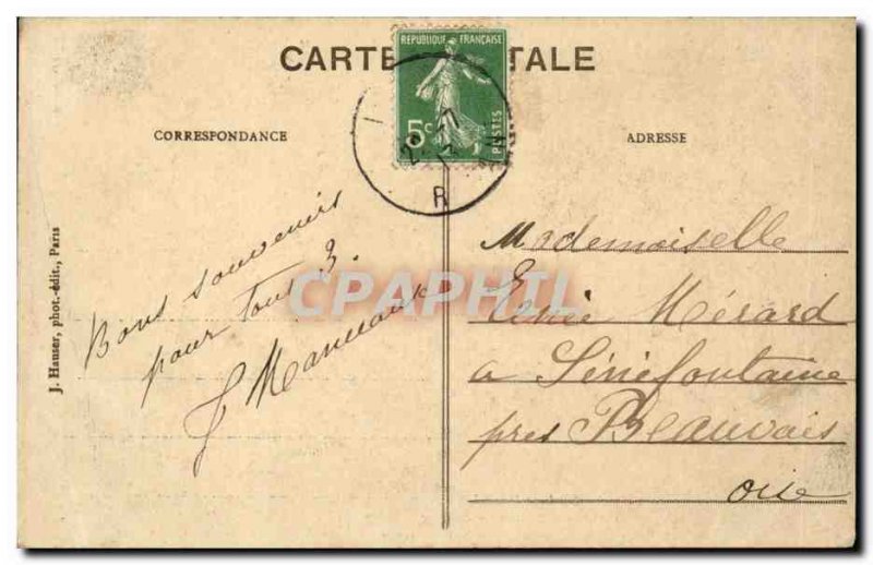 Paris Postcard Old Luxembourg Palace