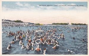 Minnesota Minneapolis Lake Calhoun Bathing Beach