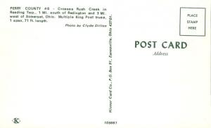 Rush Creek Covered Bridge - Perry County #6, Somerset, Ohio