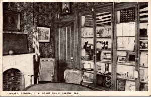 Postcard Library, General U.S. Grant Home in Galena, Illinois~137095