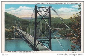 Bird's Eye view of Bridge, Bear Mountain Hudson River Bridge, New York, 00-10s