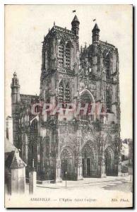 Postcard Old Abbeville Church St. Vulfear