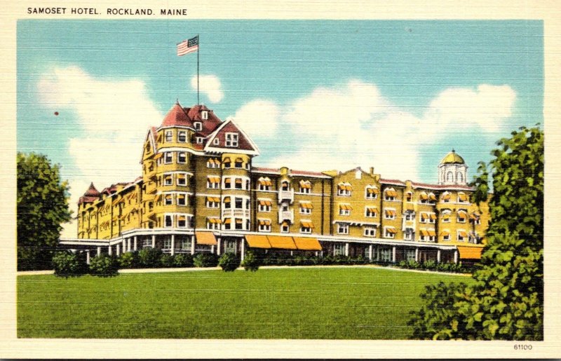 Maine Rockland The Samoset Hotel