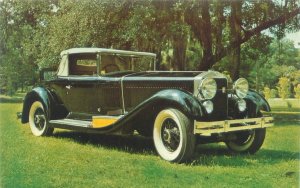1928 Isotta Fraschini 8 Cyl Coupe With Rumble Seat Vintage Chrome Postcard