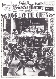 1963 Long Live The Queen Elizabeth Leicester Mercury Cover