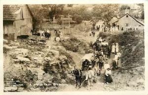 TN-MOUNTAIN WEDDING-HORSE DRAWN-RPPC-K781