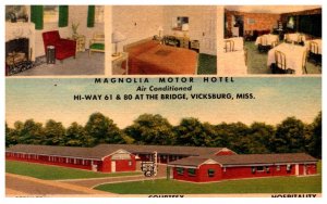 Mississippi  Vicksburg , Magnolia Motor Hotel