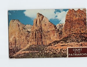 Postcard The three Patriarchs, Zion National Park, Utah