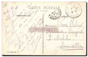 Old Postcard Militaria The house of Mr. Benoit after the & # 39invasion