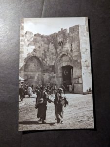 Mint England RPPC Postcard Jerusalem The Jaffa Gate