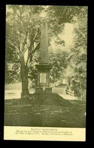 MA, Concord, Massachusetts, Battle Monument, Mrs G.N. Tanner