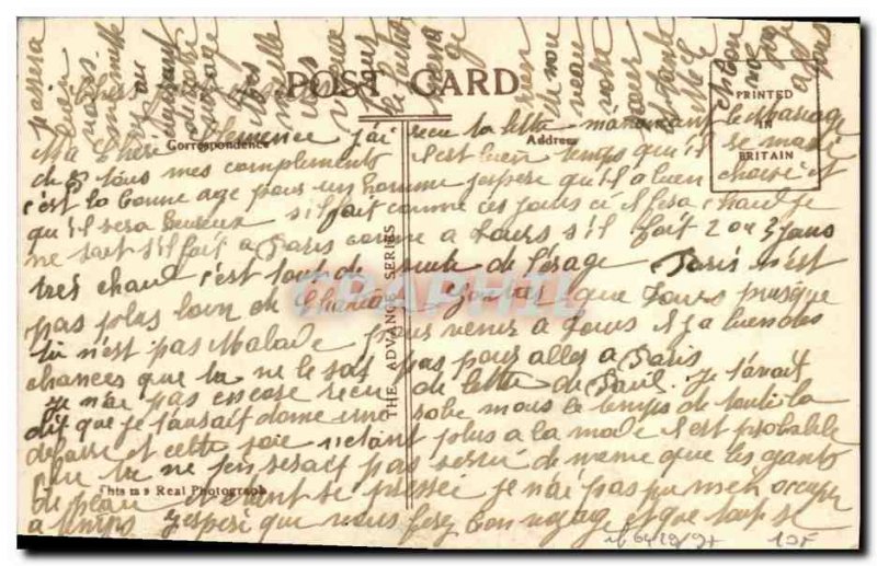 Old Postcard Blackpool North Shore Three Walks