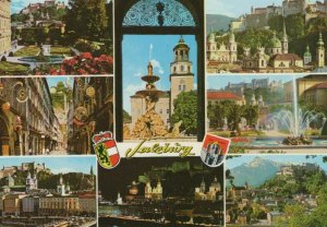 Austria Postcard - Festspielstadt Salzburg Die Perle Osterreichs  RR9327