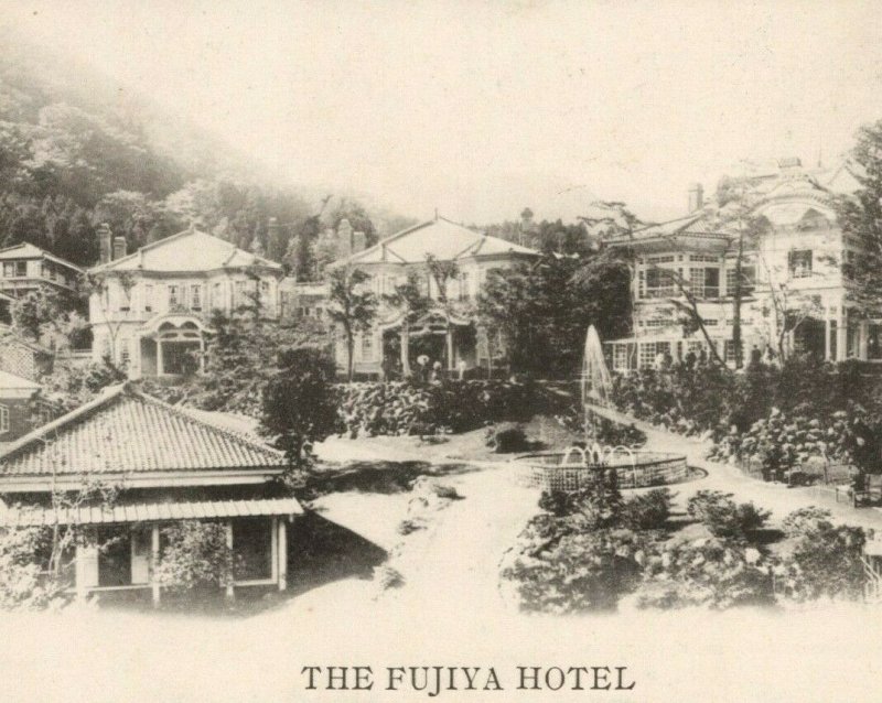 Fujiya Hotel Natural Hot Springs Miyanoshita Japan Postcard