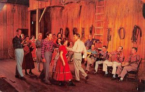 Old-time Square dancing, at the Renfro Valley Kentucky barn dance Misc Kentuc...