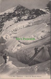 France Postcard - Mountaineering, Chamonix, Sous Les Grands Mulets  RS36973