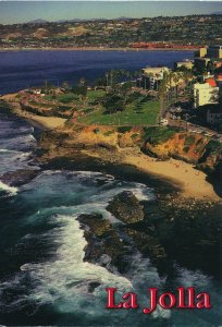 Pacific Coast Scene at La Jolla CA, California - pm 2002