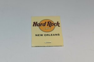 Hard Rock Cafe New Orleans 20 Strike Matchbook