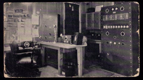 1936 US Sc 720 W2BSD B&W Pictorial Test Radio Station New Rochelle New York...