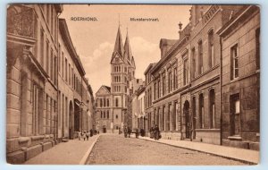 Roermond Munsterstraat NETHERLANDS Postcard