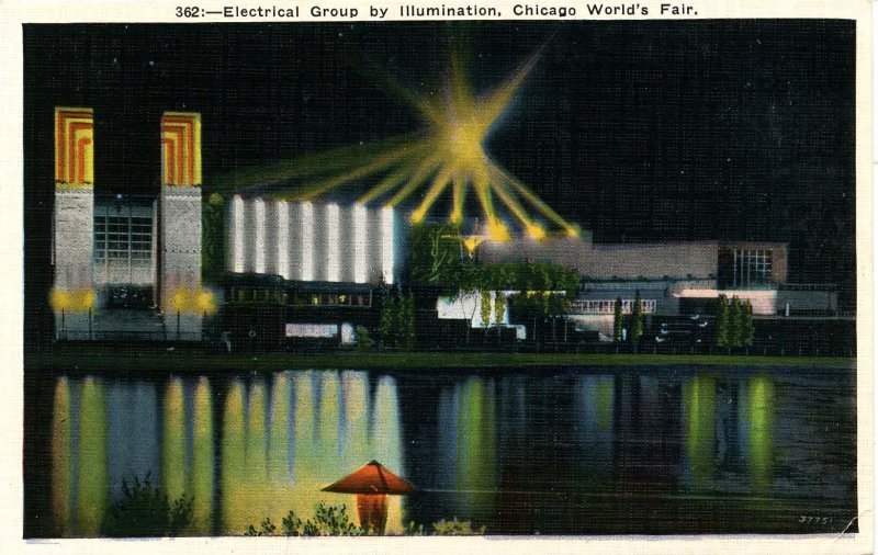 IL - Chicago. 1933 World's Fair, Century of Progress. Electrical Group b...