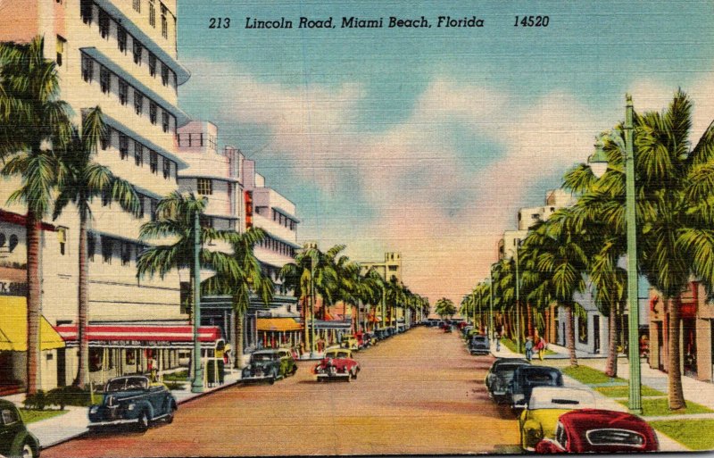 Florida Miami Beach Lincoln Road