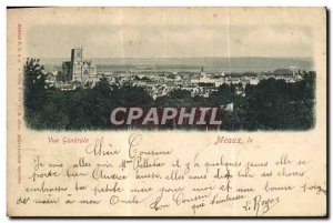 Old Postcard View General Meaux