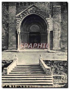 Old Postcard Porch Embrun De La Cathedrale