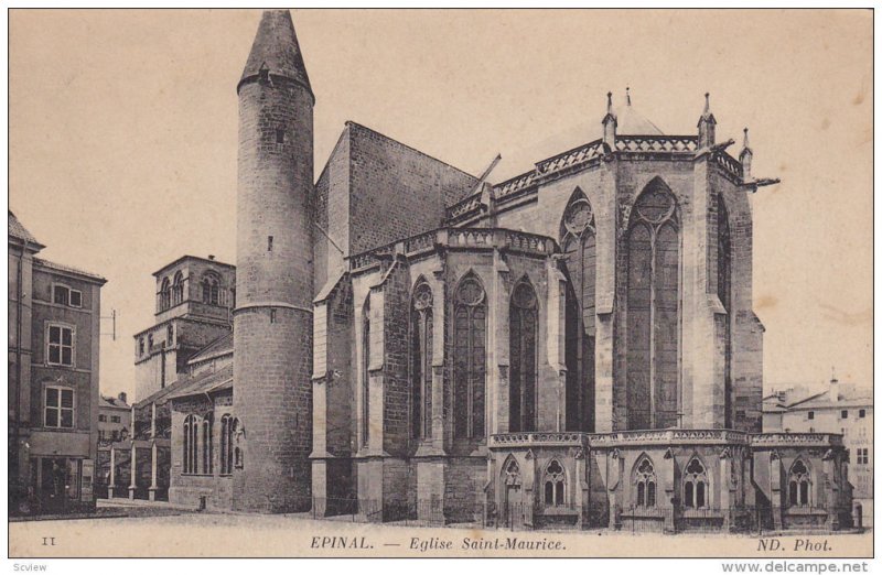 Eglise Saint-Maurice, EPINAL (Vosges), France, 1900-1910s