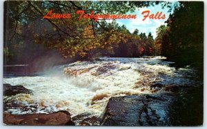 Postcard - Lower Tahquamenon Falls - Paradise, Michigan