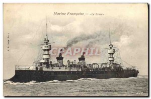 Old Postcard Boat War The Bruix