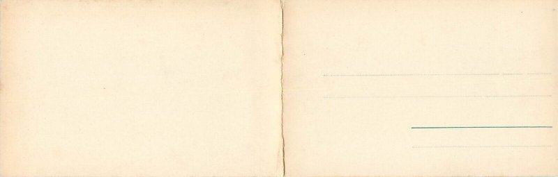 Spain Granada Sierra Nevada panorama double postcard